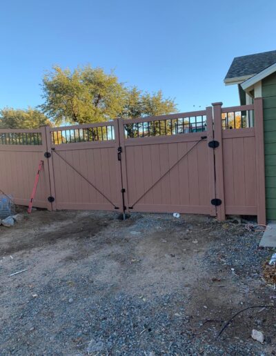 Prescott Fence offers vinyl privacy fence