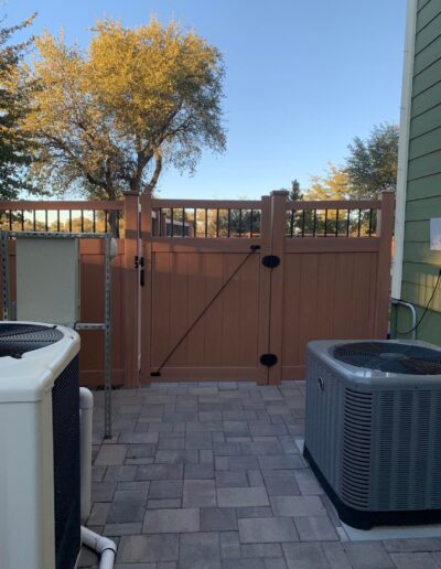 Prescott Fence offers vinyl privacy fence