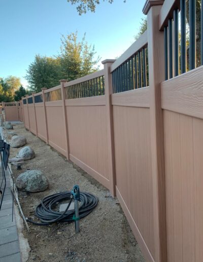 Prescott Fence offers vinyl privacy fence