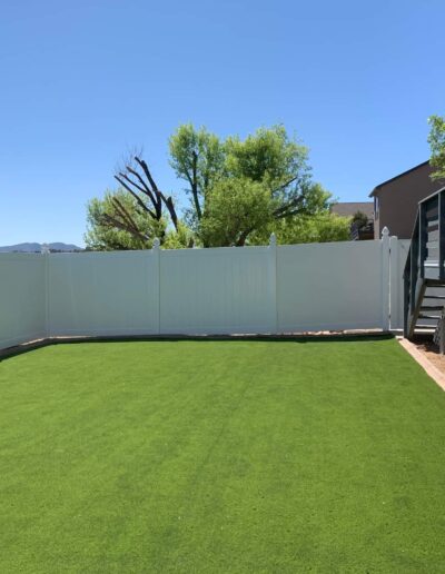 Prescott Fence offers vinyl privacy fence