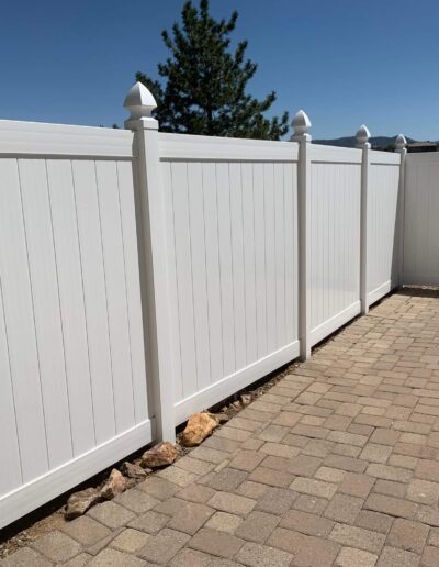 Prescott Fence offers vinyl privacy fence